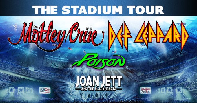 The Stadium Tour: Motley Crue, Def Leppard, Poison & Joan Jett and The Blackhearts at PNC Park