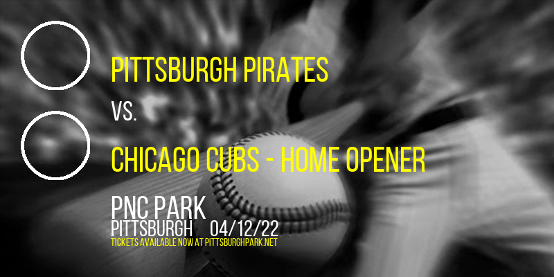 Pittsburgh Pirates vs. St. Louis Cardinals - Home Opener at PNC Park tickets Pittsburgh Pirates vs. St. Louis Cardinals - Home Opener at PNC Park