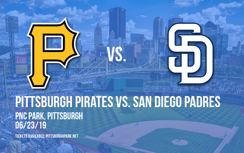 Pittsburgh Pirates vs. San Diego Padres at PNC Park tickets Pittsburgh Pirates vs. San Diego Padres at PNC Park