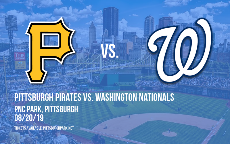 Pittsburgh Pirates vs. Washington Nationals at PNC Park tickets Pittsburgh Pirates vs. Washington Nationals at PNC Park