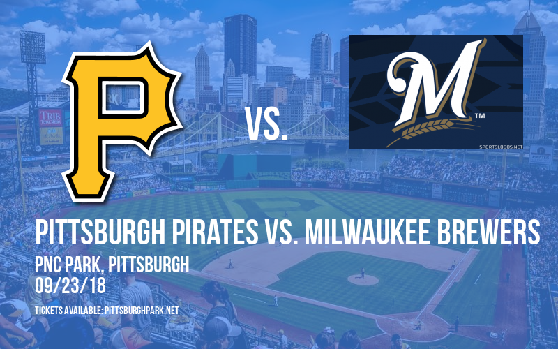 Pittsburgh Pirates vs. Milwaukee Brewers at PNC Park tickets Pittsburgh Pirates vs. Milwaukee Brewers at PNC Park